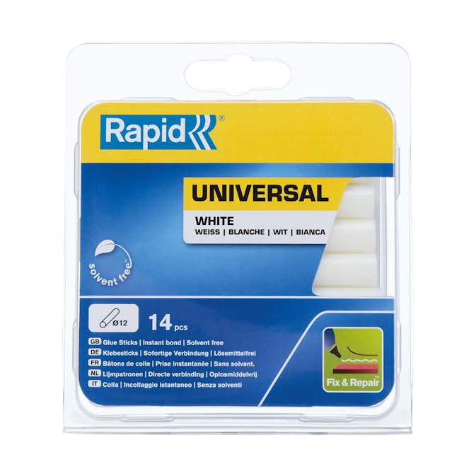 Limstift Rapid 12 mm Vit 13 st