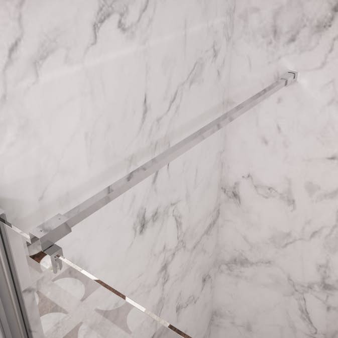 Sidostag Hietakari Lång till Fast Duschvägg 1280 mm