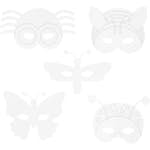 Insektsmasker Creativ Company Vit 16 St/1 Förp