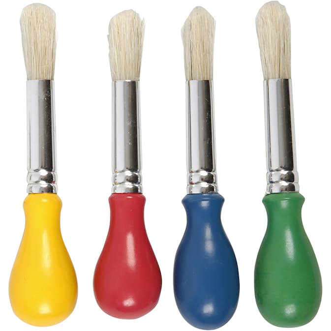 Barnpenslar Creativ Company D 13 mm 4 St/1 Förp