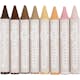 Vaxkritor Creativ Company Skin Colours 10 cm Dia. 15 mm 8 St/1 Förp