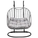 Hängstol Venture Home Viga Dubbel med 2 Sittplatser & Svart Stativ för Trädgård