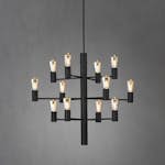 Taklampa Herstal Manola Krona 12L