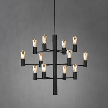 Taklampa Herstal Manola Krona 12L