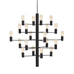 Taklampa Herstal Manola Krona 20 Ljuskälla