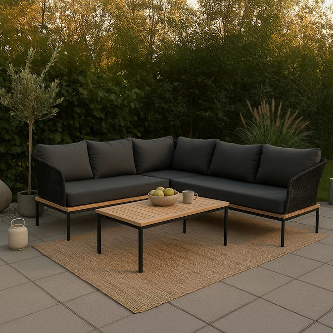 Hörnsoffa Venture Home Andorra Utomhus