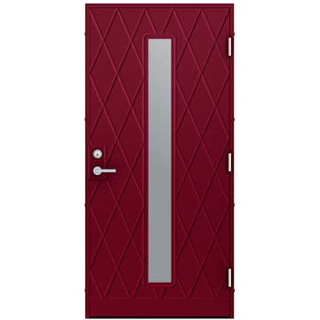 Ytterdörr Diplomat Vilda Klarglas