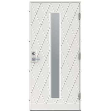 Ytterdörr Diplomat Vilda Klarglas