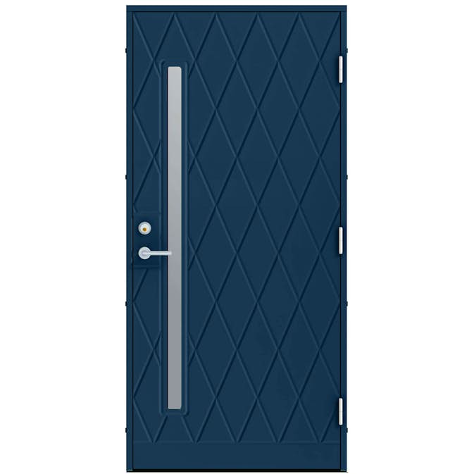 Ytterdörr Diplomat Vanja Klarglas