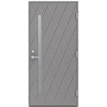 Ytterdörr Diplomat Vanja Klarglas