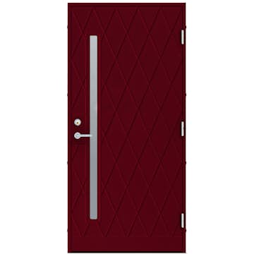 Ytterdörr Diplomat Vanja Klarglas