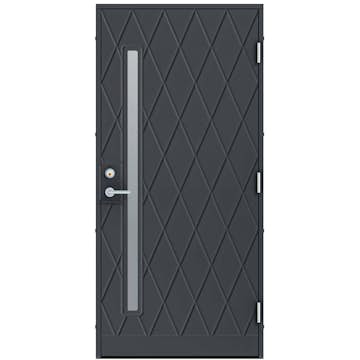 Ytterdörr Diplomat Vanja Klarglas