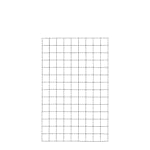 Spalje PLUS Stål Maskstorlek 10x10 cm, Mått 90x140 cm