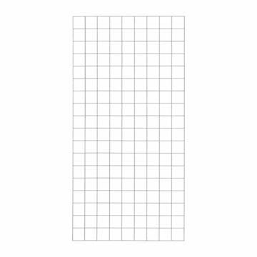 Stålspaljé PLUS 90 x 180 cm Med Kant