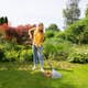 Bladfjäderräfsa Gardena NatureLine Ställbar Metall
