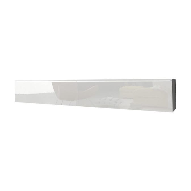 Tv-bänk In Living Cuguen Vägghängd Tv bänk med Förvaring 180x32x30 cm