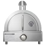 Pizzaugn Myoutdoorkitchen Philadelphia Fristående i Rostfritt Stål med Pizzasten i Tegel