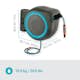 Slangbox Gardena RollUp M/L 25 m Turkos