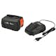 Startkit Gardena P4A 18V/72 + AL 1830 4,0Ah batteri + snabbladdare