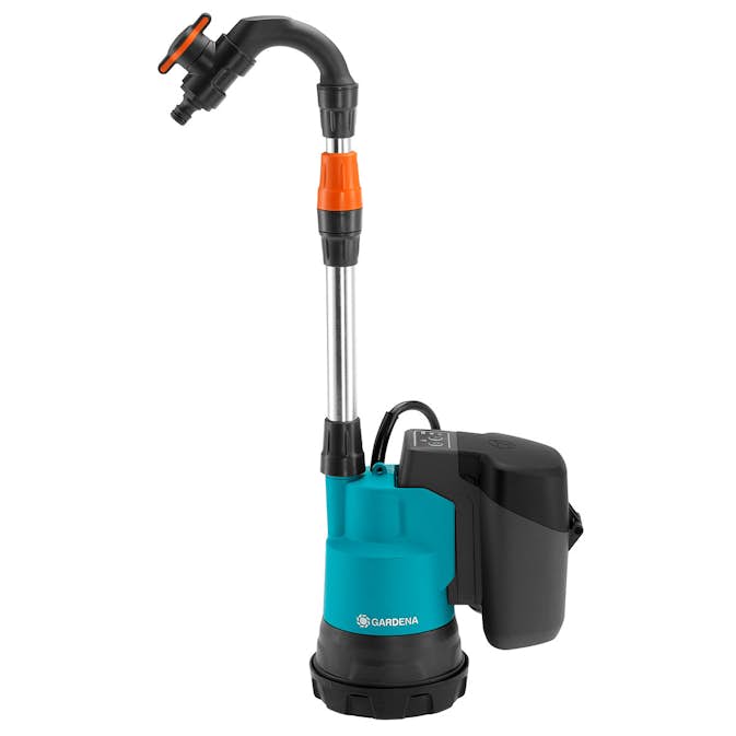 Pump Gardena för Regnvattentunna 2000/2 18V P4A Set (2,5Ah batteri + standardladdare)