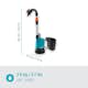 Pump Gardena för Regnvattentunna 2000/2 18V P4A Set (2,5Ah batteri + standardladdare)