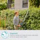 Häcksax Gardena ComfortCut 60/18V P4A Komplett (2,5Ah batteri + standardladdare)