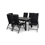 Matgrupp Utomhus Comfort Garden Monaco 152-210 Lyx 6 inkl. Dynor