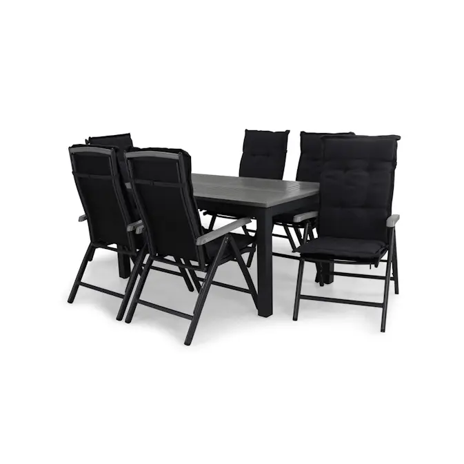 Matgrupp Utomhus Comfort Garden Monaco 152-210 Lyx 6 inkl. Dynor