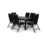 Matgrupp Utomhus Comfort Garden Monaco 152-210 Lyx 6 inkl. Dynor