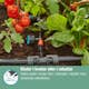 Droppspridare Gardena Micro-Drip Inline Ställbar Tryckreglerande