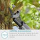 Grensax Gardena EasyCut Batteri P4A utan Batteri och Laddare