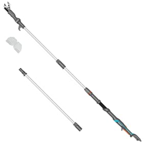 Teleskopisk Stångsax Gardena HighCut 360 Batteri P4A utan Batteri och Laddare