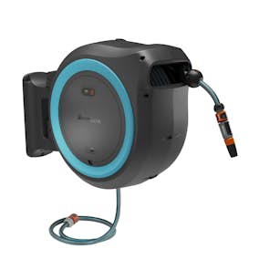 Slangbox Gardena Batteridriven PowerRoll XXL 40 m Med Batteri & Laddare