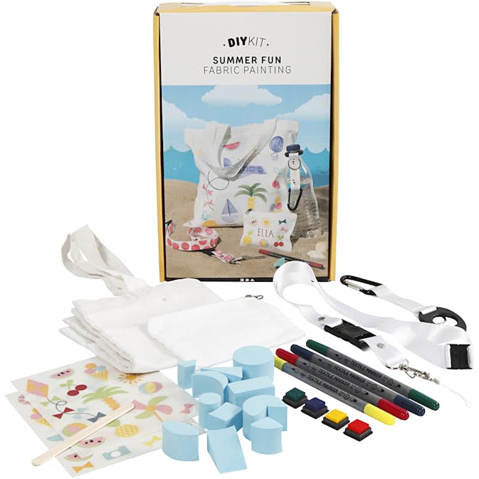 Materialset Creativ Company Kreativ med Textilier 1 Set