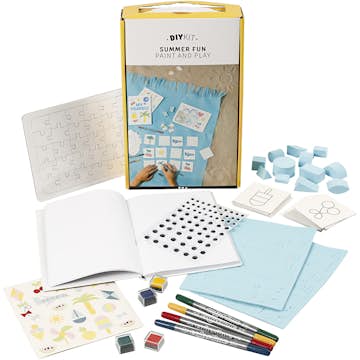 Materialset Creativ Company Kreativ med Papper och Kartong 1 Set