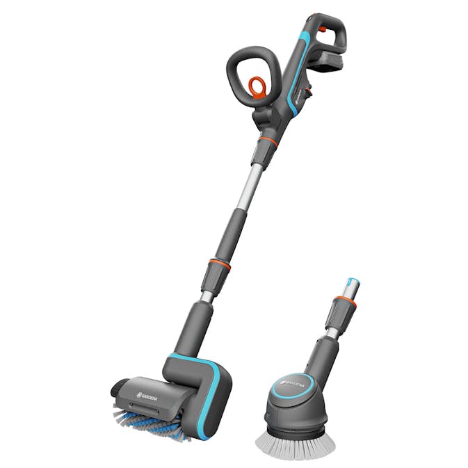Altantvättset Gardena Batteridriven AquaBrush inkl. Batteri & Laddare