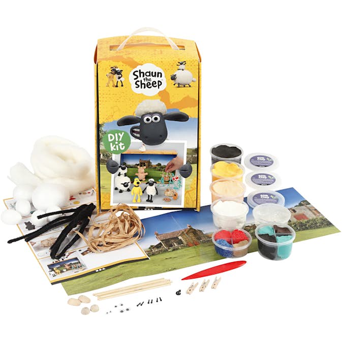 Materialset Creativ Company Fåret Shaun Bondgård 1 Set