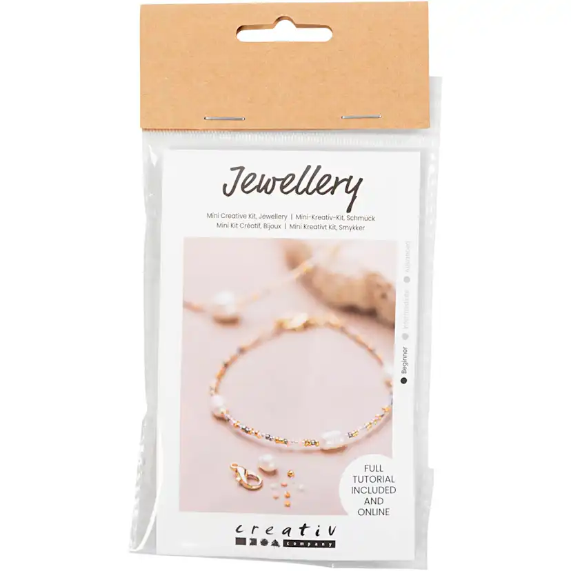 Creativ Company DIY Sets Beads Kreativ Mix Schmuck, Pastellfarben, Süßigkeitenmischung, Kreativ Box Creativ Company DIY Sets Beads Kreativ Mix Schmuck, Pastellfarben, Süßigkeitenmischung, Kreativ Box