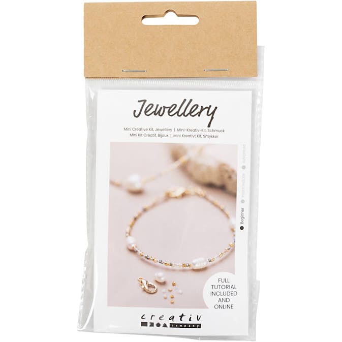 Smycken Creativ Company Mini DIY Kit Armband och Halsband med Lås