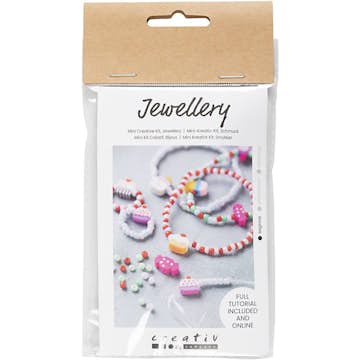Smycken Creativ Company Mini DIY Kit Elastiskt Armband och Ring