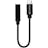 Adapter Champion USB-C till 3,5mm DAC Svart