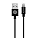 USB-A Champion till Lightning Kabel 1m Svart