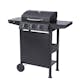 Gasolgrill Dose Barbeque Svart Med 3 Brännare