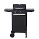 Gasolgrill Dose Barbeque Svart Med 2 Brännare