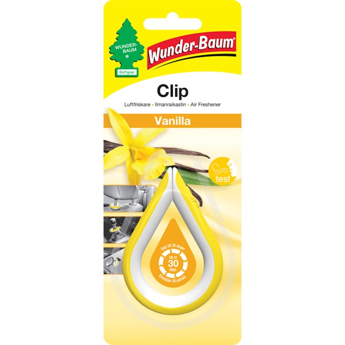 Luftfräschare Wunder-Baum Clip Vanilj