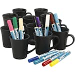 Materialset Creativ Company Måla Svarta Muggar Mixade Färger 1 Set