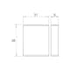 Dimmer Beslag Design Dotti FW 12/24V 36/72W