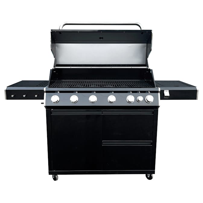 Gasolgrill Kobe Premium 6+1 Svart