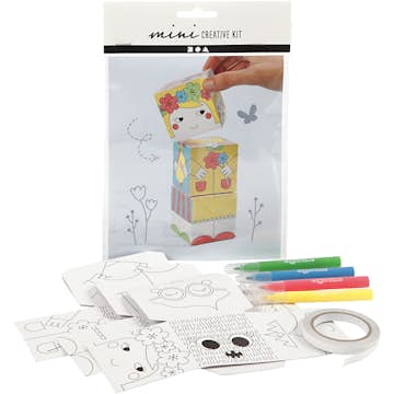 Materialset Creativ Company Mini Kreativt Set Stapelklossar 1 Set