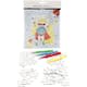 Materialset Creativ Company Mini Kreativt Set Vit
